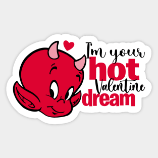 HOT STUFF - Hot Valentine dream Sticker